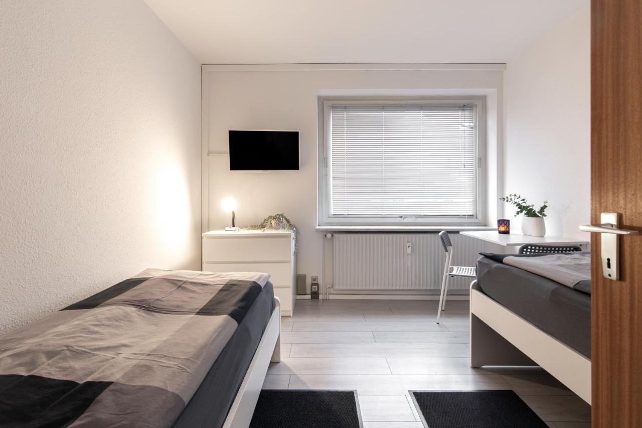 Ferienwohnung Arkadia Zentrale Norderstedt Buitenkant foto