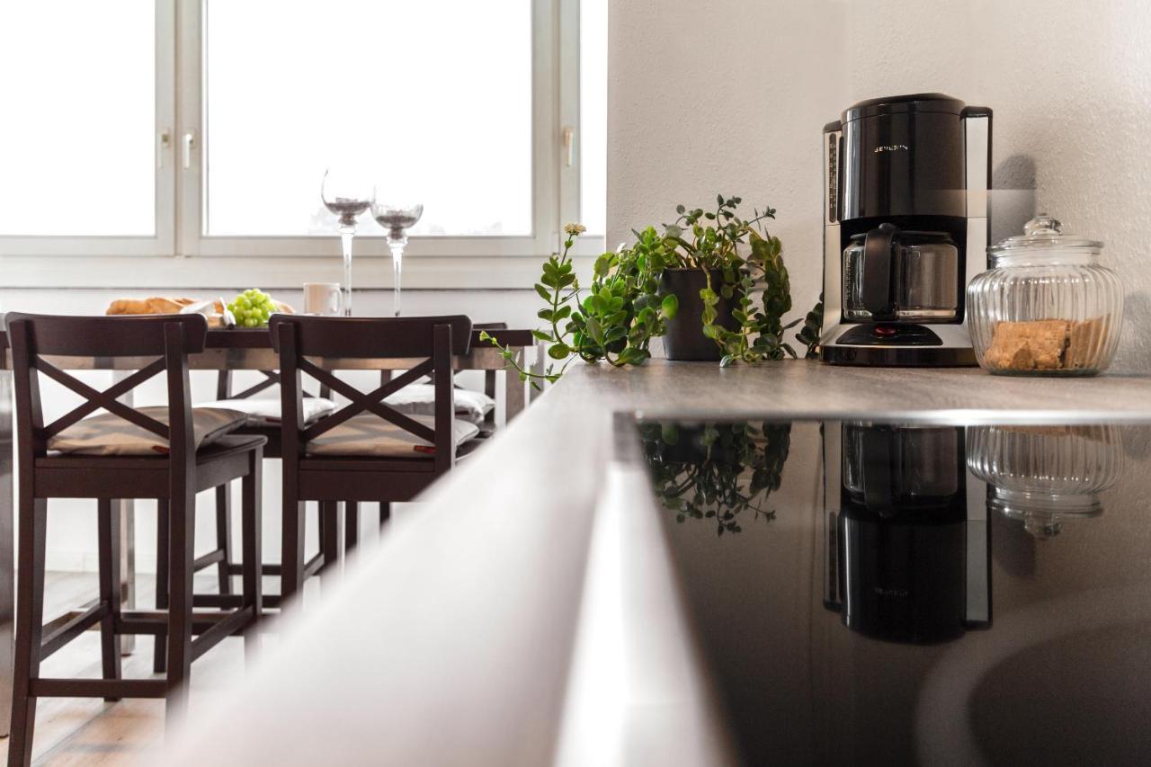 Ferienwohnung Arkadia Zentrale Norderstedt Buitenkant foto