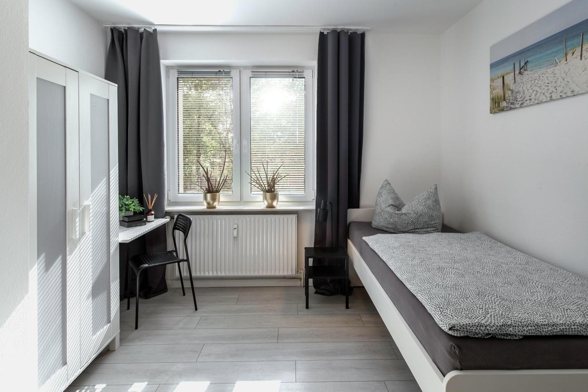 Ferienwohnung Arkadia Zentrale Norderstedt Buitenkant foto