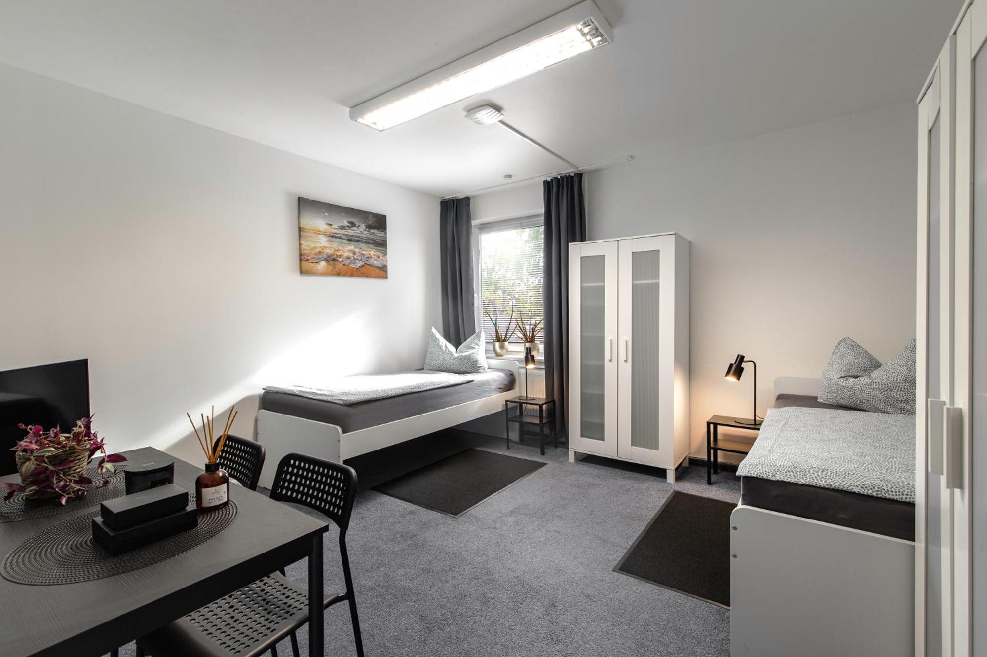 Ferienwohnung Arkadia Zentrale Norderstedt Buitenkant foto