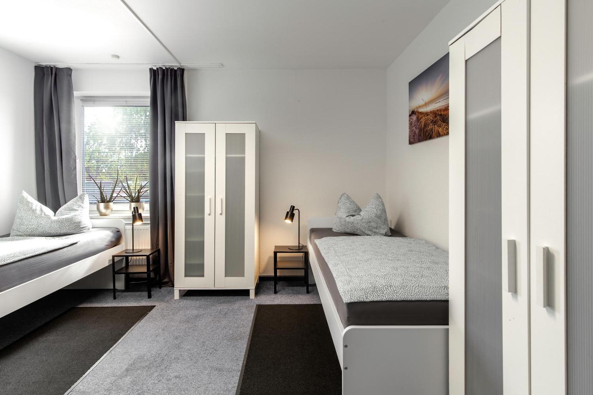 Ferienwohnung Arkadia Zentrale Norderstedt Buitenkant foto